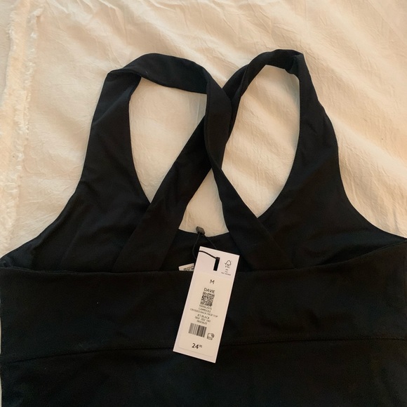 Brand new - crossed back crop top - Picture 2 of 4